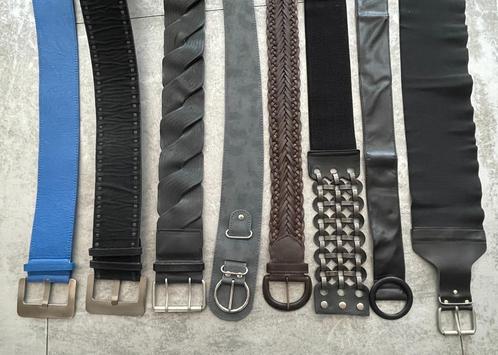 Diverse damesriemen, 8 stuks, zie omschrijving, los te koop, Kleding | Dames, Riemen en Ceinturen, Nieuw, 100 cm of meer, 5 cm of meer