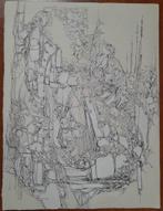 Schilderij goache van Käthe Ruyssenaars Middelburg, Ophalen