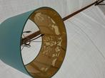 Turquoise lampenkap, Ophalen, Zo goed als nieuw, Rond