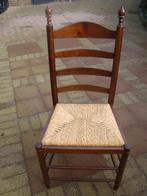 Oude stoel, Huis en Inrichting, Riet of Rotan, Gebruikt, Bruin, Eén