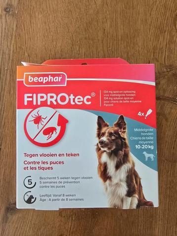 Beaphar FIPROtec Spot-On voor middelgrote honden (10-20 kg) beschikbaar voor biedingen