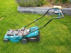 Vonroc Accu Grasmaaier - DEMO machine LM505DC, Tuin en Terras, Grasmaaiers, Ophalen, Cirkelmaaier, Gebruikt, Opvangbak