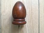 Antieke houten sierknop- finial-, Ophalen of Verzenden