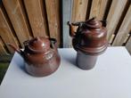 Te Koop 2 Antieke Emaille grote potten/ketels, Ophalen of Verzenden