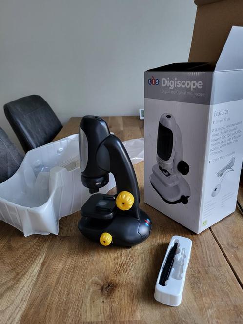 TTS Digiscope: 3 in 1 microscoop, Hobby en Vrije tijd, Overige Hobby en Vrije tijd, Nieuw, Ophalen of Verzenden