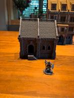 Modulair middeleeuws huisje voor D&D – 28mm schaal – 2-delig, Ophalen of Verzenden, Zo goed als nieuw, Figuurtje(s)