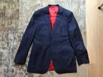 Donkerblauw pak wol Suit Supply, Kostuum of Pak, Maat 46/48 (XL) of groter, Ophalen of Verzenden, Gedragen