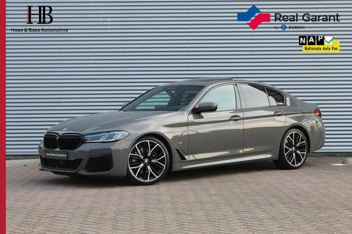 BMW 5-serie 530i High Executive M-Sport/Schuifdak/Trekhaak, Auto's, BMW, Bedrijf, Te koop, 5-Serie, 360° camera, ABS, Achteruitrijcamera