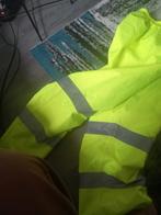 Neon Gele Werkbroek met Reflectie - Maat M, Kleding | Heren, Onbekend, Maat 48/50 (M), Geel, Ophalen of Verzenden