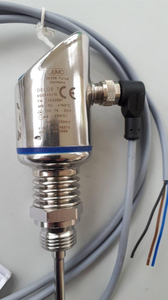 Jumo Temperatuur sensor Delos-T met Display, Doe-het-zelf en Verbouw, Meetapparatuur, Nieuw, Temperatuur, Ophalen of Verzenden