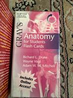 Gray's Anatomy Flash Cards - Studenten Editie, Boeken, Ophalen of Verzenden, Beta, Zo goed als nieuw, HBO