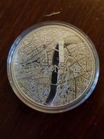 Mi Moneda Munt London , Sieraden, Tassen en Uiterlijk, Kettinghangers, Ophalen, Zo goed als nieuw, Zilver, Zilver