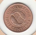 Sierra Leone, 1/2 cent 1964, Postzegels en Munten, Munten | Afrika, Ophalen of Verzenden, Losse munt, Overige landen
