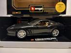 Ferrari Maranello black Bijenkorf Editie Bburago 1:18 KRD, Hobby en Vrije tijd, Ophalen of Verzenden, Zo goed als nieuw, Auto