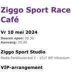 Ziggo Sport Race café. 2 VIP tickets., Tickets en Kaartjes, Tickets, Twee personen