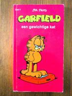 Garfield kleuren pocket nr. 9: Garfield een gewichtige kat, Gelezen, Jim Davis, Ophalen of Verzenden, Eén stripboek