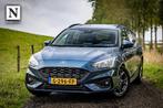 Ford Focus Wagon 1.5 EcoBoost ST-Line | Nap | Automaat, Blauw, 3 cilinders, Lichtsensor, Onderhoudsboekje