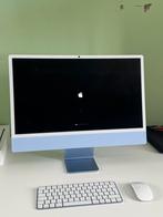 APPLE iMac 24-inch Blauw (met bon) - 256GB All-in-one-pc M4, Computers en Software, Apple Desktops, Ophalen of Verzenden, Zo goed als nieuw