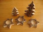 Nieuw! Kerstboompjes van boomschors., Ophalen, Nieuw