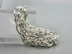 Zilveren fantasie schakel armband nieuw. 2025/744, Sieraden, Tassen en Uiterlijk, Armbanden, ., Nieuw, Ophalen of Verzenden, .