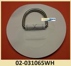 02-031065WH Suzumar/Nimarine RVS D-ring. Ø 150 mm. € 9,95, Watersport en Boten, Accessoires en Onderhoud, Ophalen of Verzenden