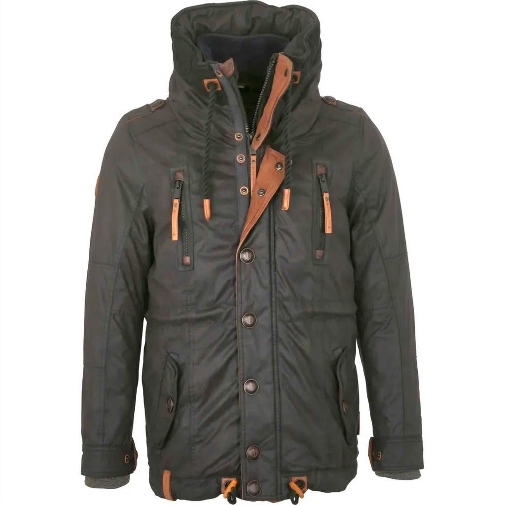 Naketano Winterjas XL - Warme Fleecevoering, Naketano, Verzenden, Maat 56/58 (XL), Zo goed als nieuw