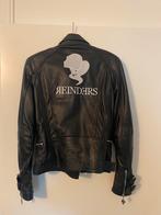 Leren Reinders jas XS - Zo goed als nieuw!, Kleding | Dames, Ophalen, Zo goed als nieuw, Maat 34 (XS) of kleiner, Zwart