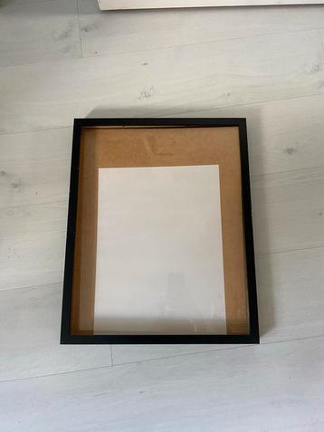 Zwart fotolijst 53x43 cm - Opknapper - gratis beschikbaar voor biedingen