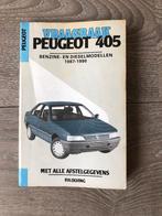 Vraagbaak Peugeot 405 Benzine- en Dieselmodellen 1987-1990, Ophalen of Verzenden