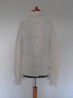 Replay - prachtig wolwit wollen vest - 38, Maat 38/40 (M), Verzenden, Wit, Replay