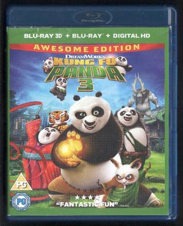 Kung Fu Panda 3 Awesome Edition3D+2D.Blu-rayGEENNLaudio/subs