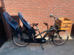 Tweelingfiets fietsfabriek, Fietsen en Brommers, 2 zitjes, Gebruikt, Dubbele standaard, Ophalen