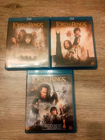 Science Fiction 3 BluRay - Trilogy - The Lord Of The Rings beschikbaar voor biedingen