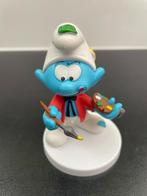 Smurfen Astronaut Smurf 7,5cm Merk Peyo 2019, Verzamelen, Smurfen, Ophalen of Verzenden, Zo goed als nieuw, Overige Smurfen, Poppetje, Figuurtje of Knuffel