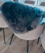 Schapenvacht donkergrijs 60 x 45 vacht grijs Nieuw, Huis en Inrichting, Ophalen of Verzenden, Nieuw