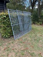 Kennel delen 5x met poort, Dieren en Toebehoren, Hondenhokken, Ophalen of Verzenden, Zo goed als nieuw, 110 cm of meer, 100 cm of meer
