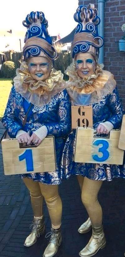 Carnaval loopgroep 2 personen, Kleding | Dames, Carnavalskleding en Feestkleding, Gedragen, Kleding, Carnaval, Maat 38/40 (M)