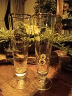 oudere warsteiner glazen 2 van 0,2 L., Verzamelen, Glas en Borrelglaasjes, Ophalen, Zo goed als nieuw, Bierglas