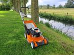 Stihl RM 655 vs benzine grasmaaier., Cirkelmaaier, Stihl, Gebruikt, -