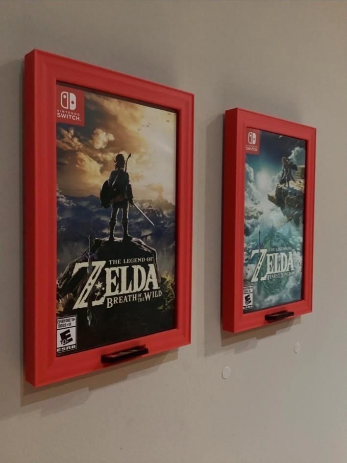 Nintendo Switch Game Houder - Wandmontage, Spelcomputers en Games, Games | Nintendo Switch, Nieuw, Overige genres, 1 speler, Vanaf 3 jaar