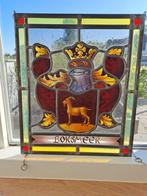 Glas in lood raamhanger Boxmeer, Ophalen