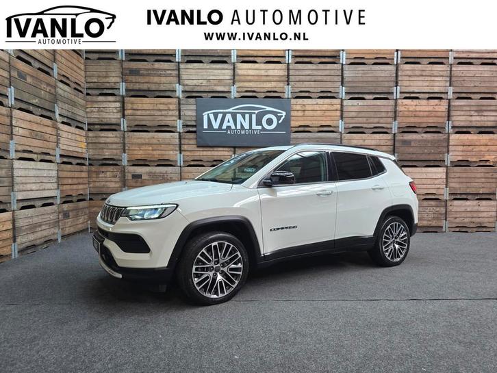 Jeep COMPASS 4xe 190 Plug-in Hybrid Electric Limited Pano VC, Auto's, Jeep, Bedrijf, Te koop, Compass, 4x4, ABS, Achteruitrijcamera