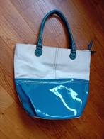 Nieuwe David Jones handtas, wit leer en lak. Super kleur, Ophalen of Verzenden, Nieuw, Overige kleuren, Handtas