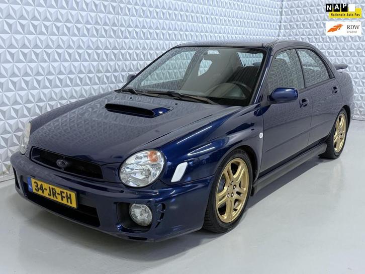 Subaru Impreza 2.0 WRX AWD Bugeye / Origineel NL-AUTO (2002), Auto's, Subaru, Bedrijf, Te koop, Impreza, 4x4, ABS, Airconditioning