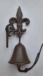 Bel gietijzer franse lelie, Verzenden, Nieuw