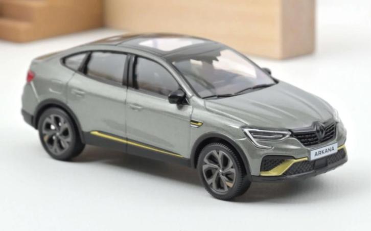 Renault Arkana E-Tech 2022 Grijs met. 1:43 NOREV ref: 517686, Hobby en Vrije tijd, Modelauto's | 1:43, Nieuw, Auto, Norev, Verzenden