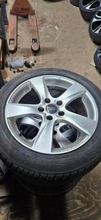 Winterset audi a4 2006 2015, Auto-onderdelen, Banden en Velgen, Ophalen, Gebruikt, Banden en Velgen, 17 inch