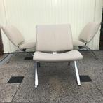 3 IZGS Artifort Dodo F395 leer fauteuil stoel lounge, Huis en Inrichting, Fauteuils, Ophalen, Zo goed als nieuw, Nvt, Nvt