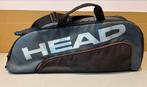 Head tennistas 3 rackets, Sport en Fitness, Tennis, Ophalen, Gebruikt, Tas, Head