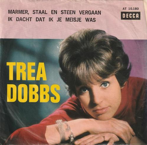 Trea Dobbs (1965) "Marmer, Staal En Steen Vergaan", Cd's en Dvd's, Vinyl Singles, Gebruikt, Single, Nederlandstalig, 7 inch, Verzenden